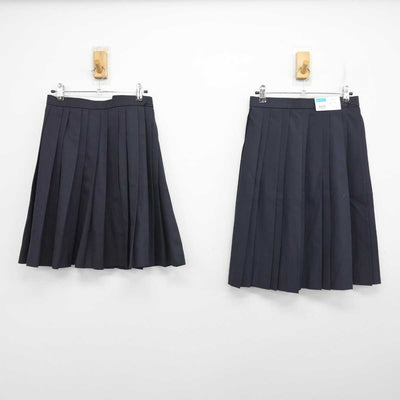 【中古】神奈川県 荏田高等学校 女子制服 5点 (ブレザー・スカート・スカート) sf086686