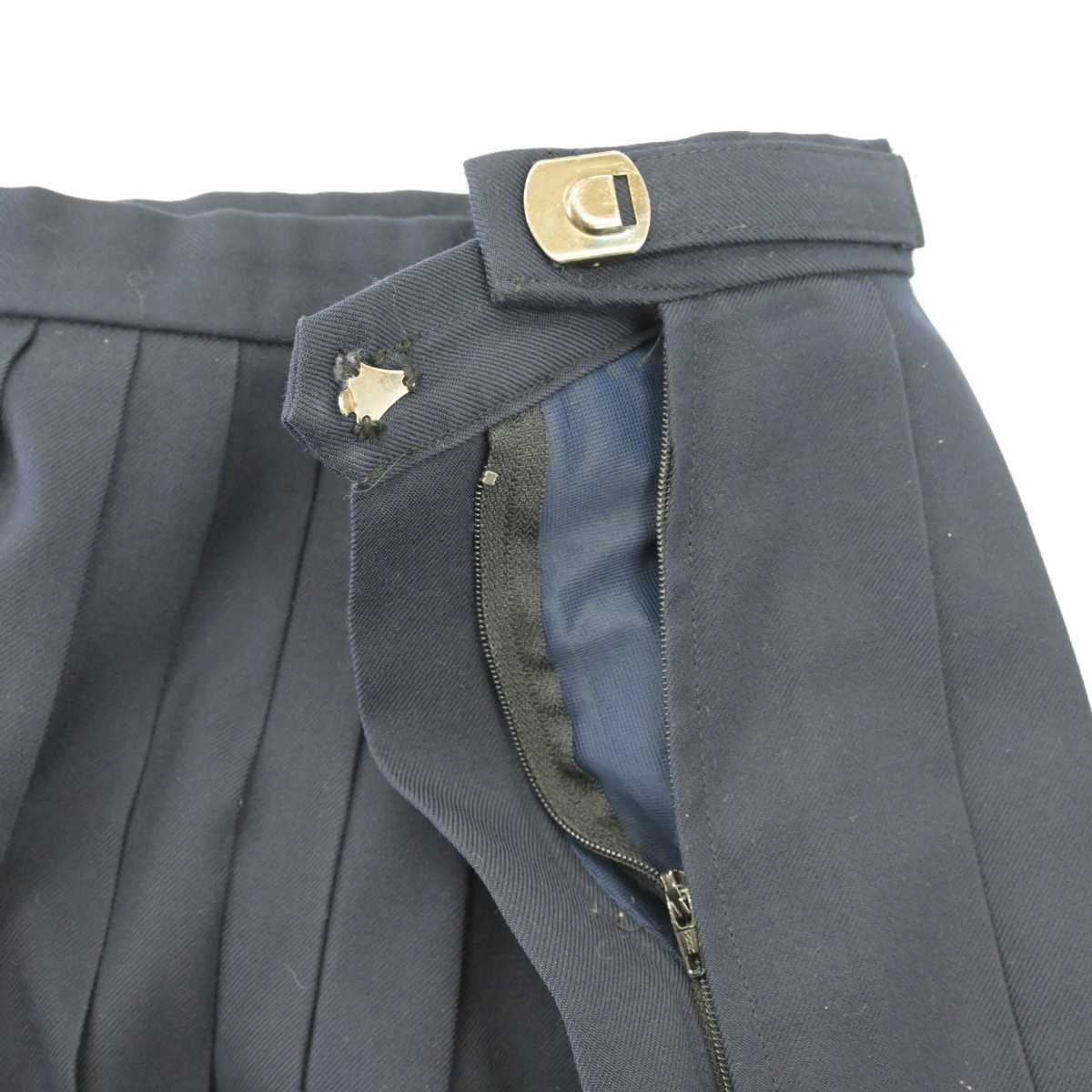 【中古】岐阜県 各務原市立中央中学校 女子制服 2点 (スカート・スカート) sf086693