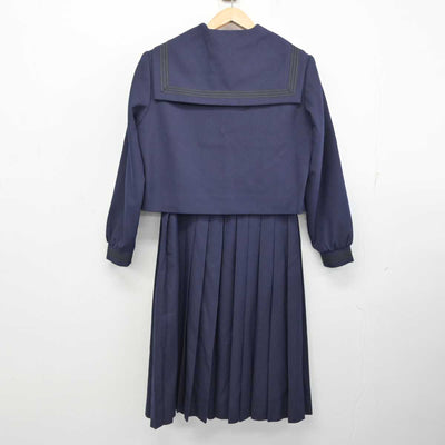 【中古】鹿児島県 甲南高等学校 女子制服 3点 (セーラー服・ジャンパースカート) sf086800