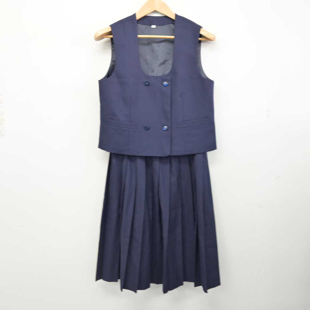 中古】栃木県 雀宮中学校 女子制服 3点 (ブレザー・ベスト 中古】栃木県 雀宮中学校 女子制服 3点 (ブレザー・ベスト