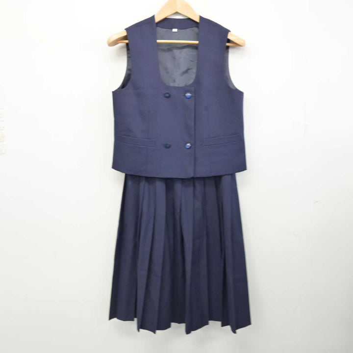 中古】栃木県 雀宮中学校 女子制服 3点 (ブレザー・ベスト 中古】栃木県 雀宮中学校 女子制服 3点 (ブレザー・ベスト