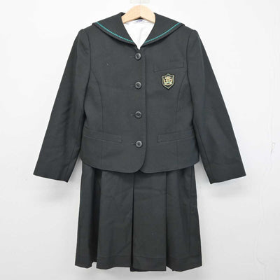 【中古】福岡県 西南学院小学校 女子制服 4点 (ブレザー・ブラウス・ジャンパースカート) sf086830