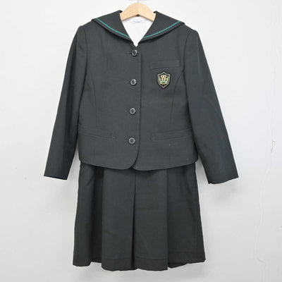 【中古】福岡県 西南学院小学校 女子制服 3点 (ブレザー・ブラウス・ジャンパースカート) sf086831