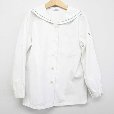 【中古】福岡県 西南学院小学校 女子制服 3点 (ブレザー・ブラウス・ジャンパースカート) sf086831