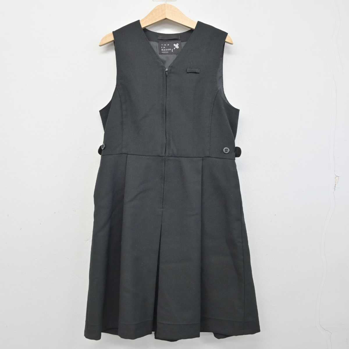 【中古】福岡県 西南学院小学校 女子制服 3点 (ブレザー・ブラウス・ジャンパースカート) sf086831