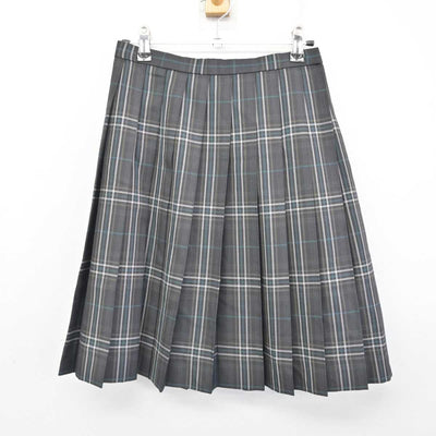 【中古】鹿児島県 学校法人川島学園尚志館高等学校 女子制服 4点 (ブレザー・ニット・スカート) sf086905