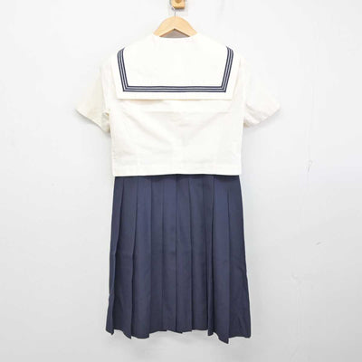 【中古】福岡県 博多女子高等学校 女子制服 3点 (セーラー服・ジャンパースカート) sf086908