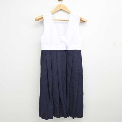 【中古】福岡県 西南女学院高等学校 女子制服 3点 (セーラー服・スカート) sf086976