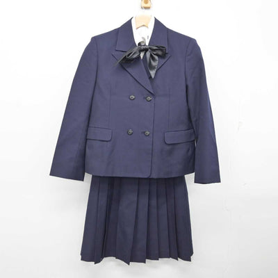 【中古】東京都 文京学院大学女子中学校・高等学校/旧制服 女子制服 4点 (ブレザー・シャツ・スカート) sf086998