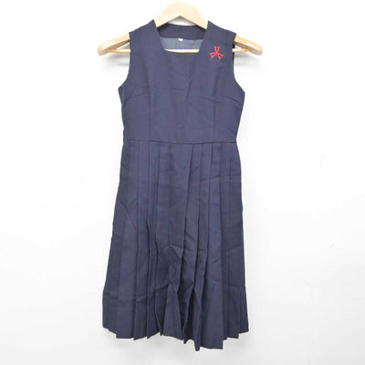 【中古】兵庫県 甲陵中学校 女子制服 1点 (ジャンパースカート) sf087012