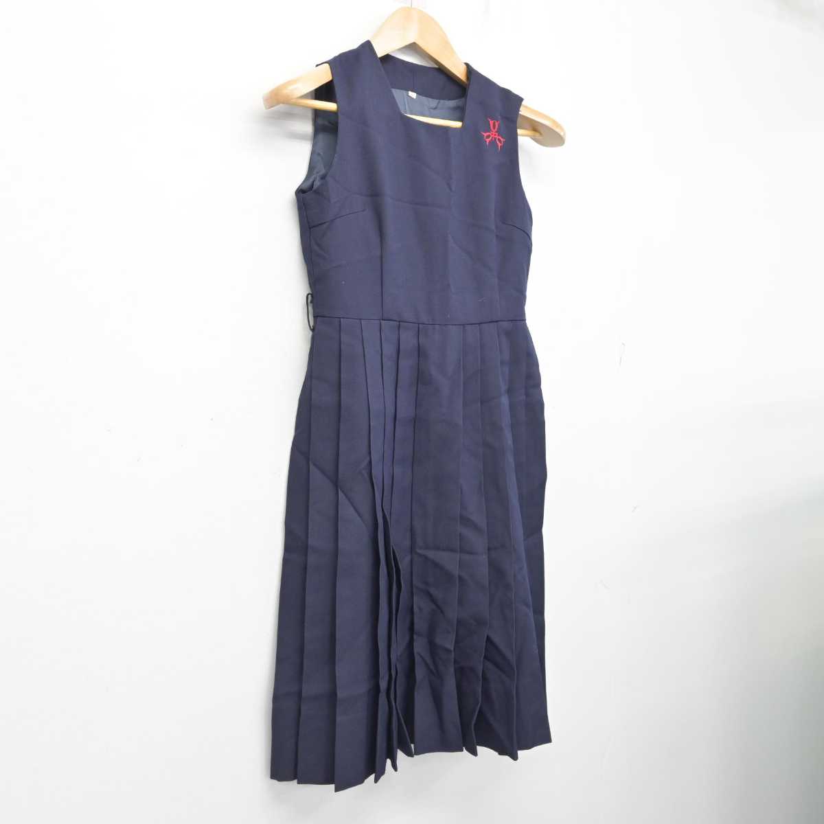 【中古】兵庫県 甲陵中学校 女子制服 1点 (ジャンパースカート) sf087012