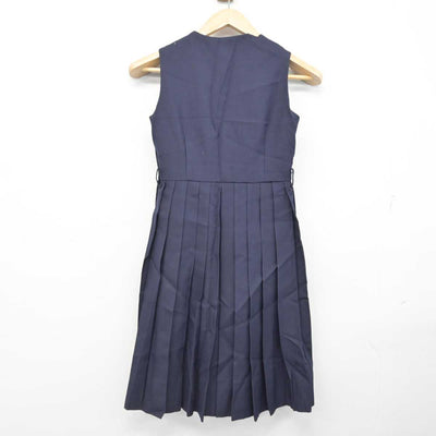 【中古】兵庫県 甲陵中学校 女子制服 1点 (ジャンパースカート) sf087012