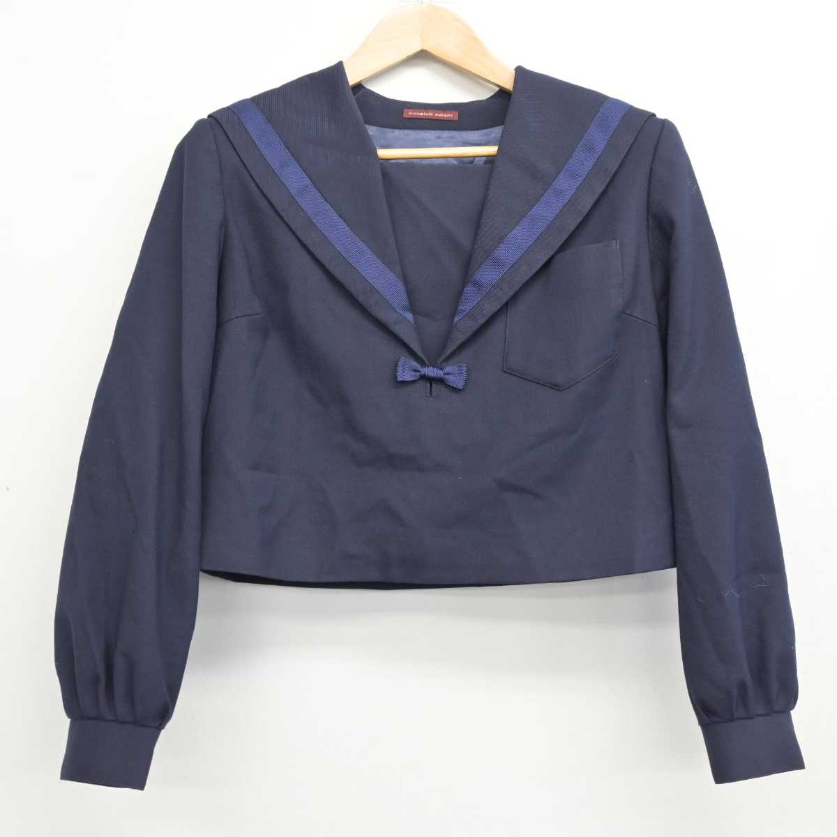 【中古】岐阜県 大垣南高等学校 女子制服 2点 (セーラー服・スカート) sf087018