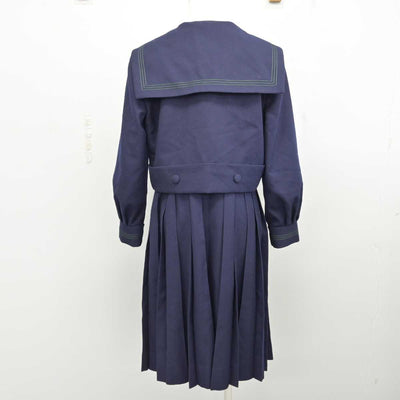 【中古】大阪府 樟蔭高等学校 女子制服 3点 (セーラー服・スカート) sf087032