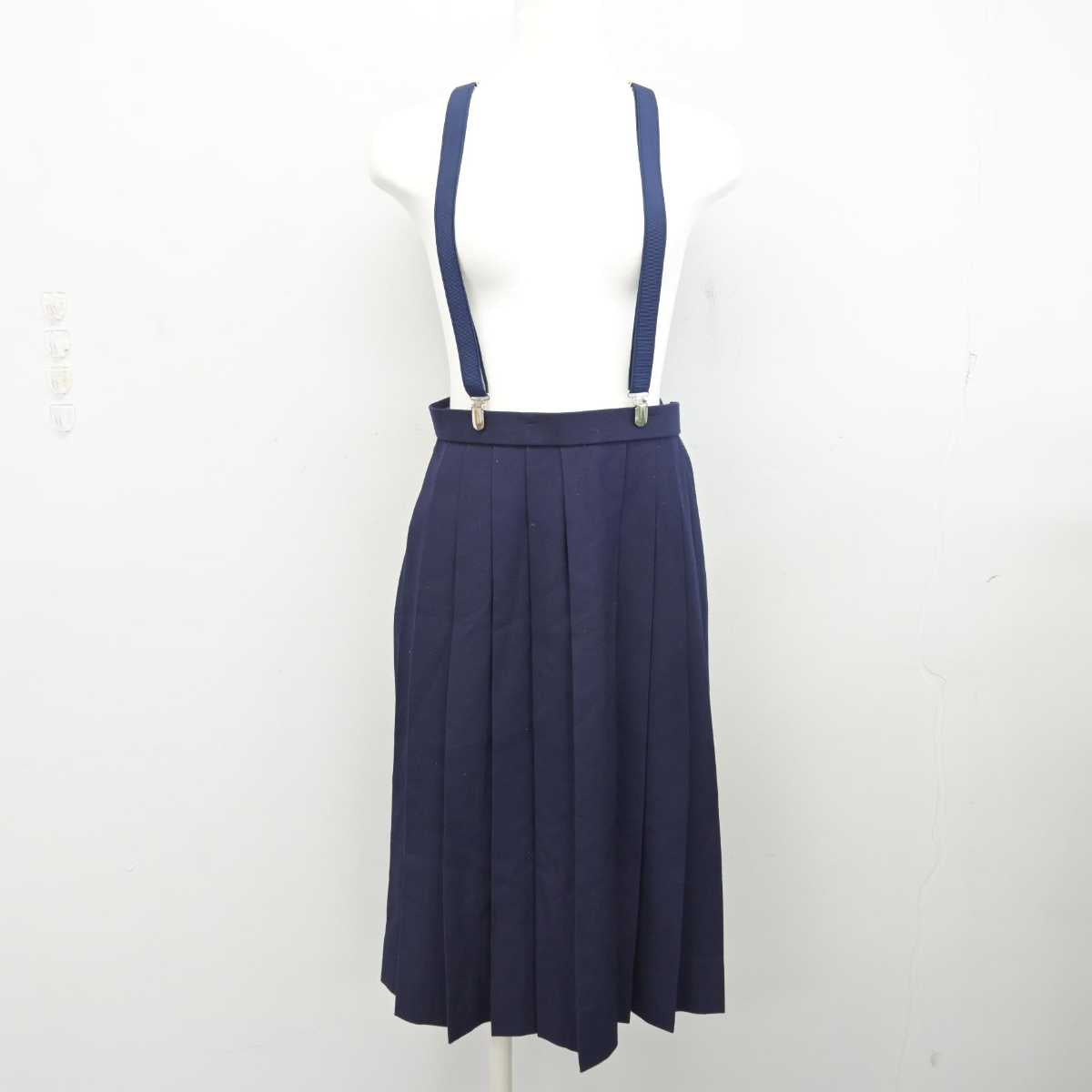 【中古】大阪府 樟蔭高等学校 女子制服 3点 (セーラー服・スカート) sf087032