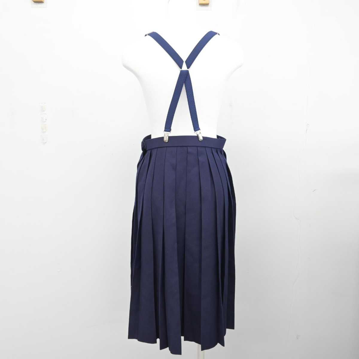 【中古】大阪府 樟蔭高等学校 女子制服 3点 (セーラー服・スカート) sf087032