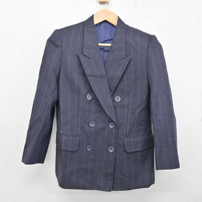 【中古】群馬県 桐生大学短期大学部 女子制服 3点 (ブレザー・スカート・スカート) sf087067