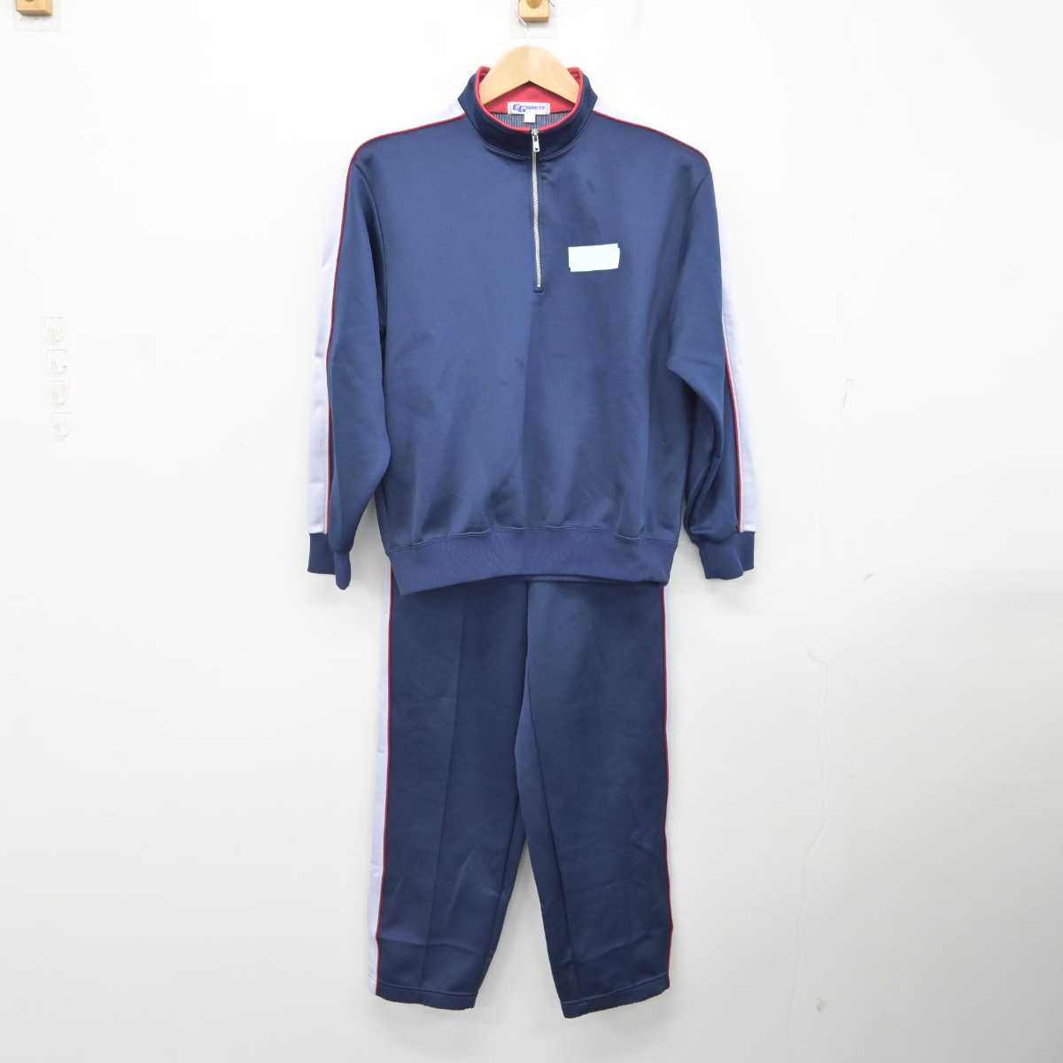 【中古】東京都 江戸川区立葛西中学校 女子制服 3点 (ジャージ 上・体操服 上・ジャージ 下) sf087095