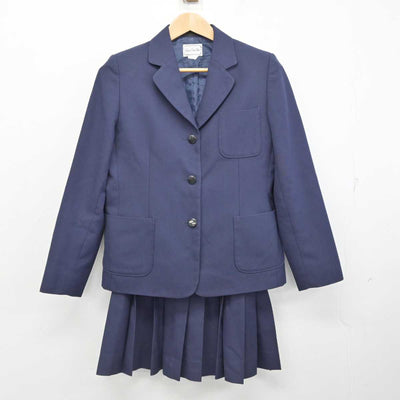 【中古】神奈川県 鎌倉高等学校 女子制服 2点 (ブレザー・スカート) sf087123