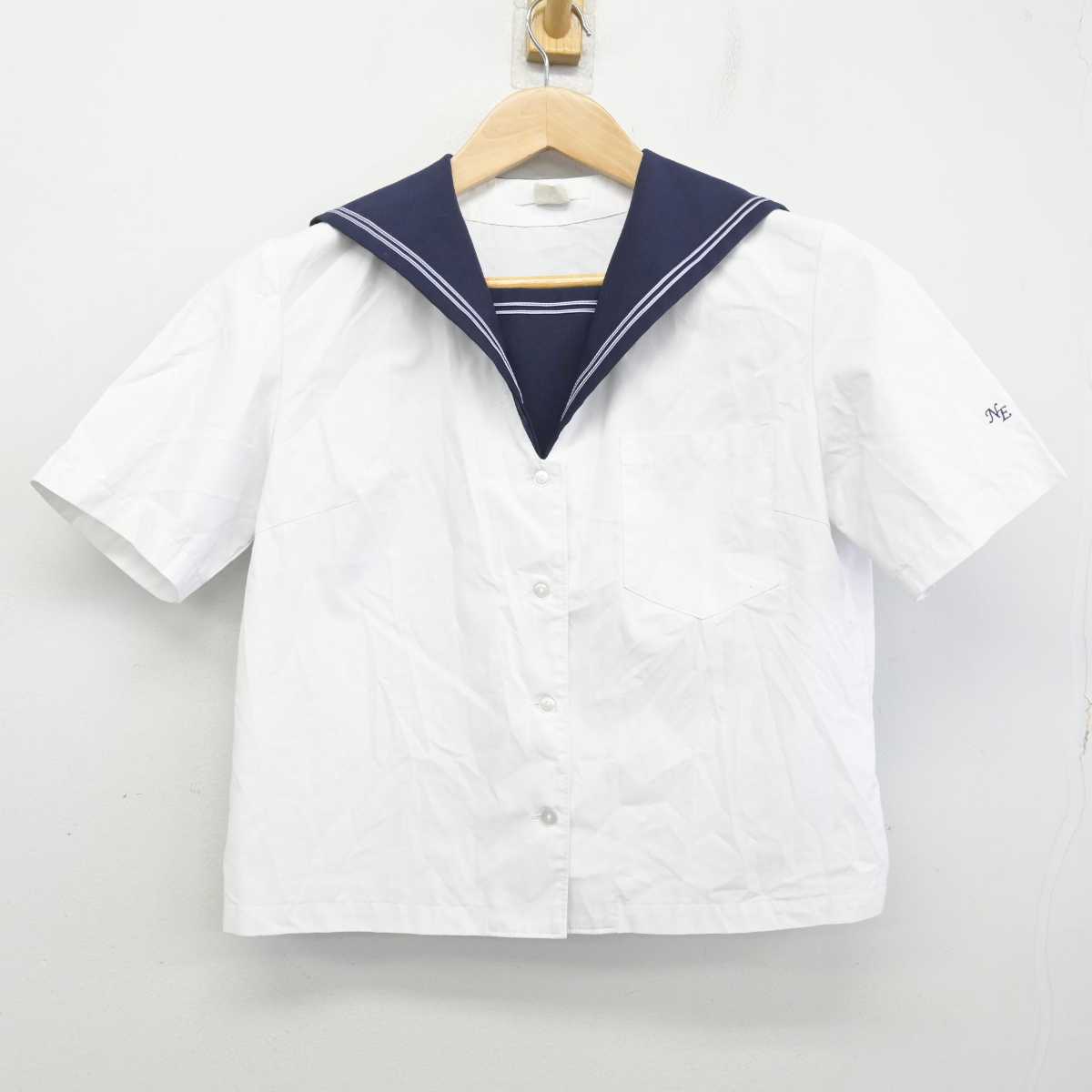 【中古】東京都 中野東中学校 女子制服 1点 (セーラー服) sf087131