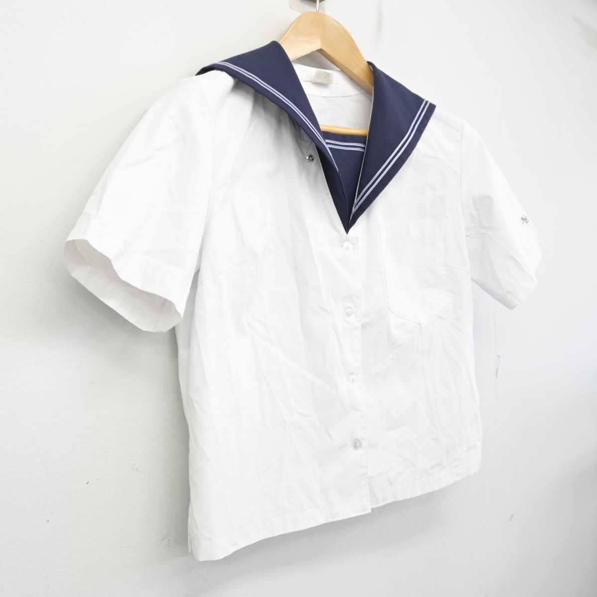 【中古】東京都 中野東中学校 女子制服 1点 (セーラー服) sf087131