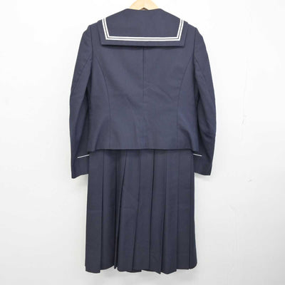 【中古】熊本県 水俣第二中学校 女子制服 3点 (セーラー服・ジャンパースカート) sf087143