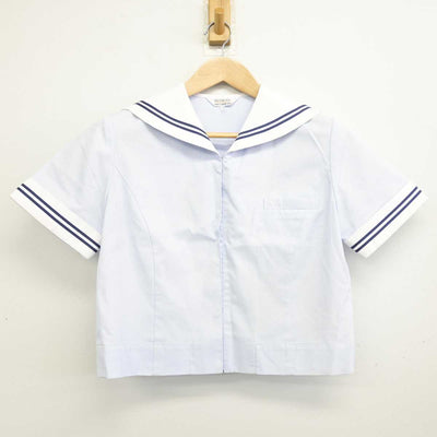 【中古】熊本県 水俣第二中学校 女子制服 2点 (セーラー服・スカート) sf087146