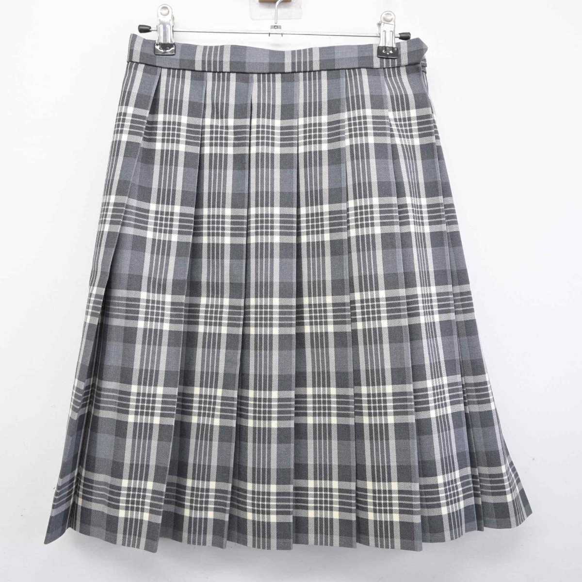 【中古】宮城県 仙台西高等学校 女子制服 3点 (ブレザー・ニット・スカート) sf087148