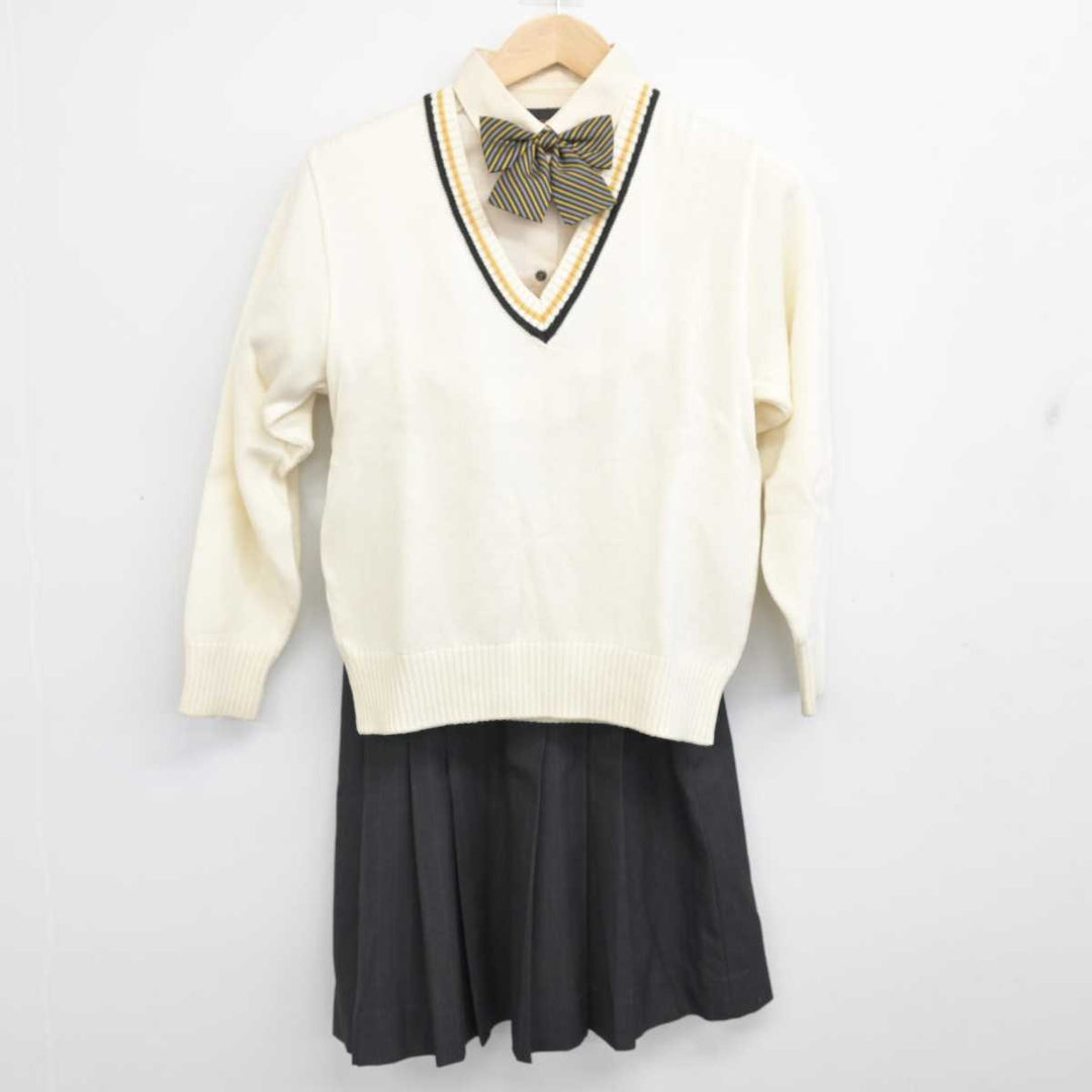 中古】北海道 北星学園大学附属高等学校 女子制服 6点 (ブレザー