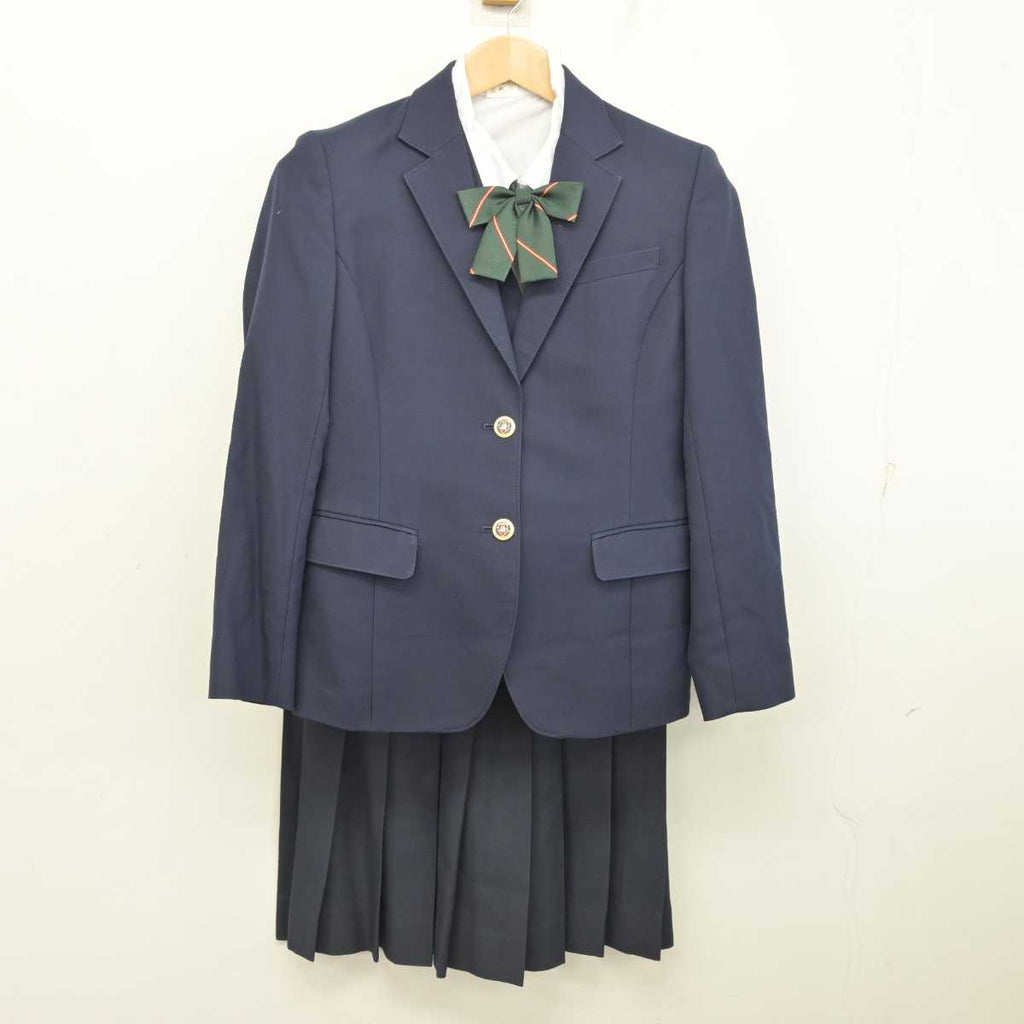 A472/T(中古)埼玉県 国際学院高校 女子制服5点 /160A/S/M/W69