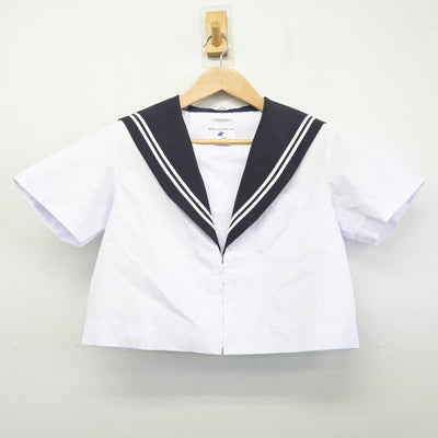 【中古】 学校名不明 女子制服 2点 (セーラー服・スカート) sf087259