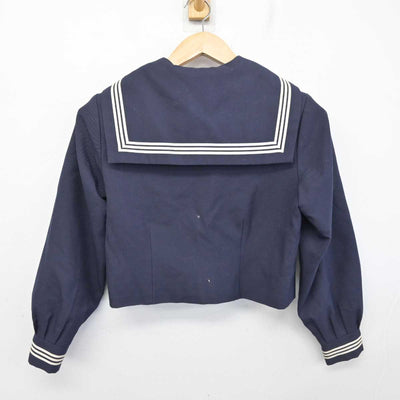 【中古】埼玉県 大袋中学校 女子制服 3点 (セーラー服・ジャンパースカート) sf087275