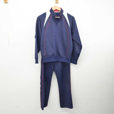 【中古】兵庫県 原田中学校 女子制服 2点 (ジャージ 上・ジャージ 下) sf087290