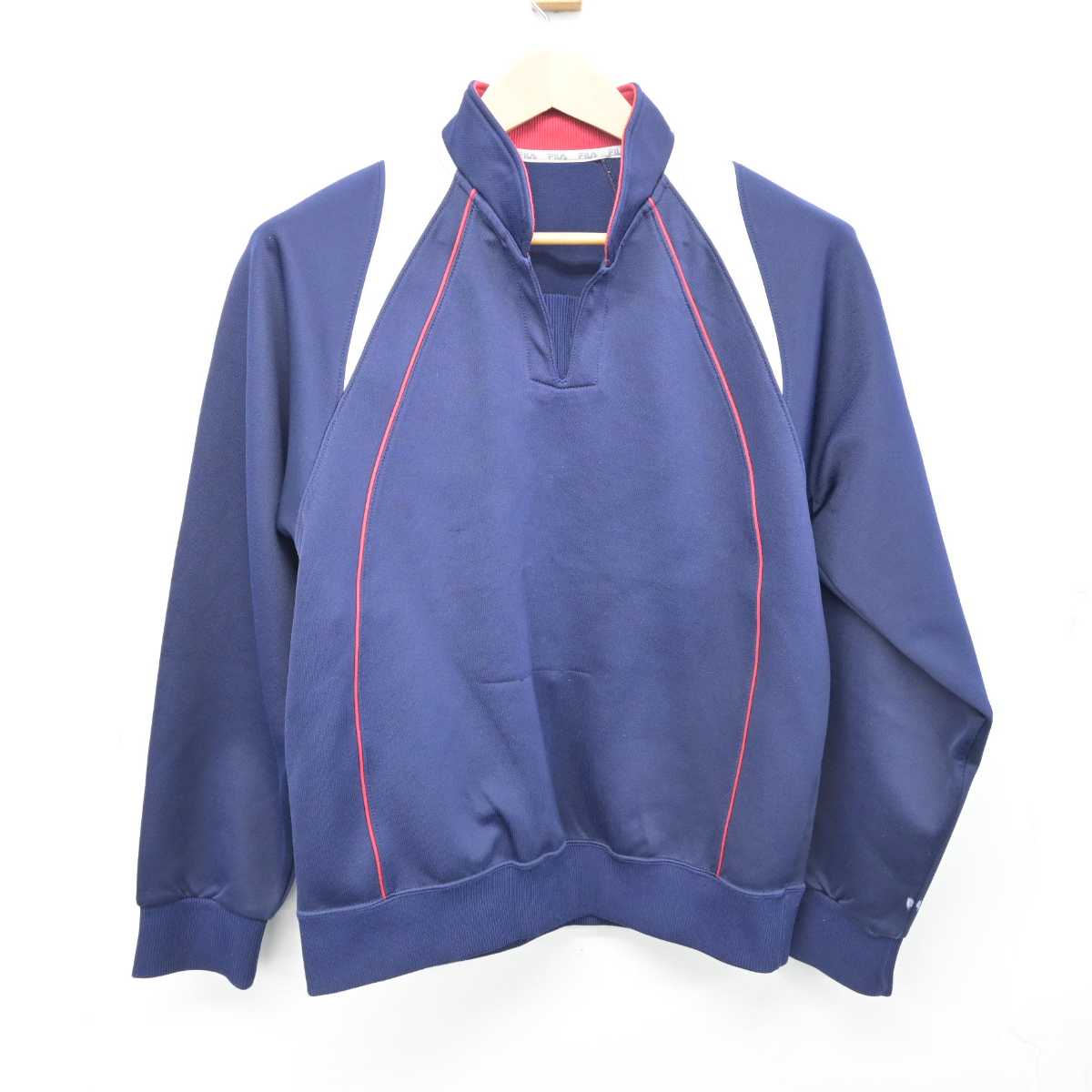 【中古】兵庫県 原田中学校 女子制服 2点 (ジャージ 上・ジャージ 下) sf087290