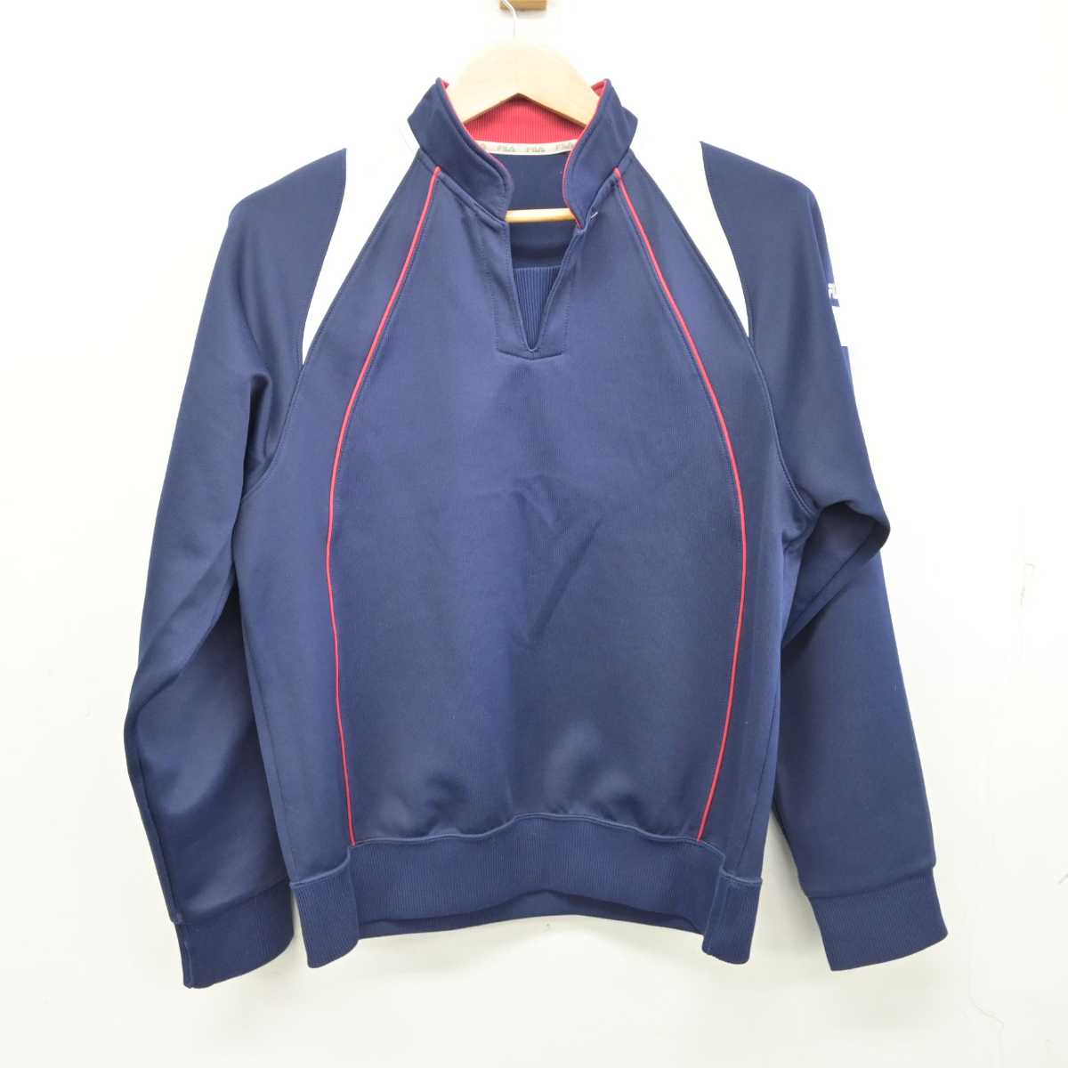 【中古】兵庫県 原田中学校 女子制服 2点 (ジャージ 上・体操服 下) sf087291