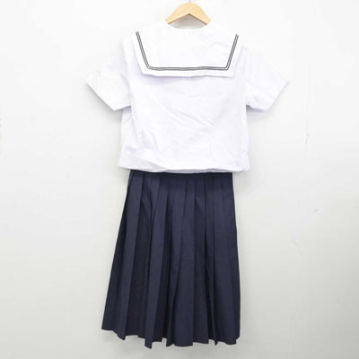 【中古】山口県 玄洋中学校 女子制服 3点 (セーラー服・スカート) sf087313