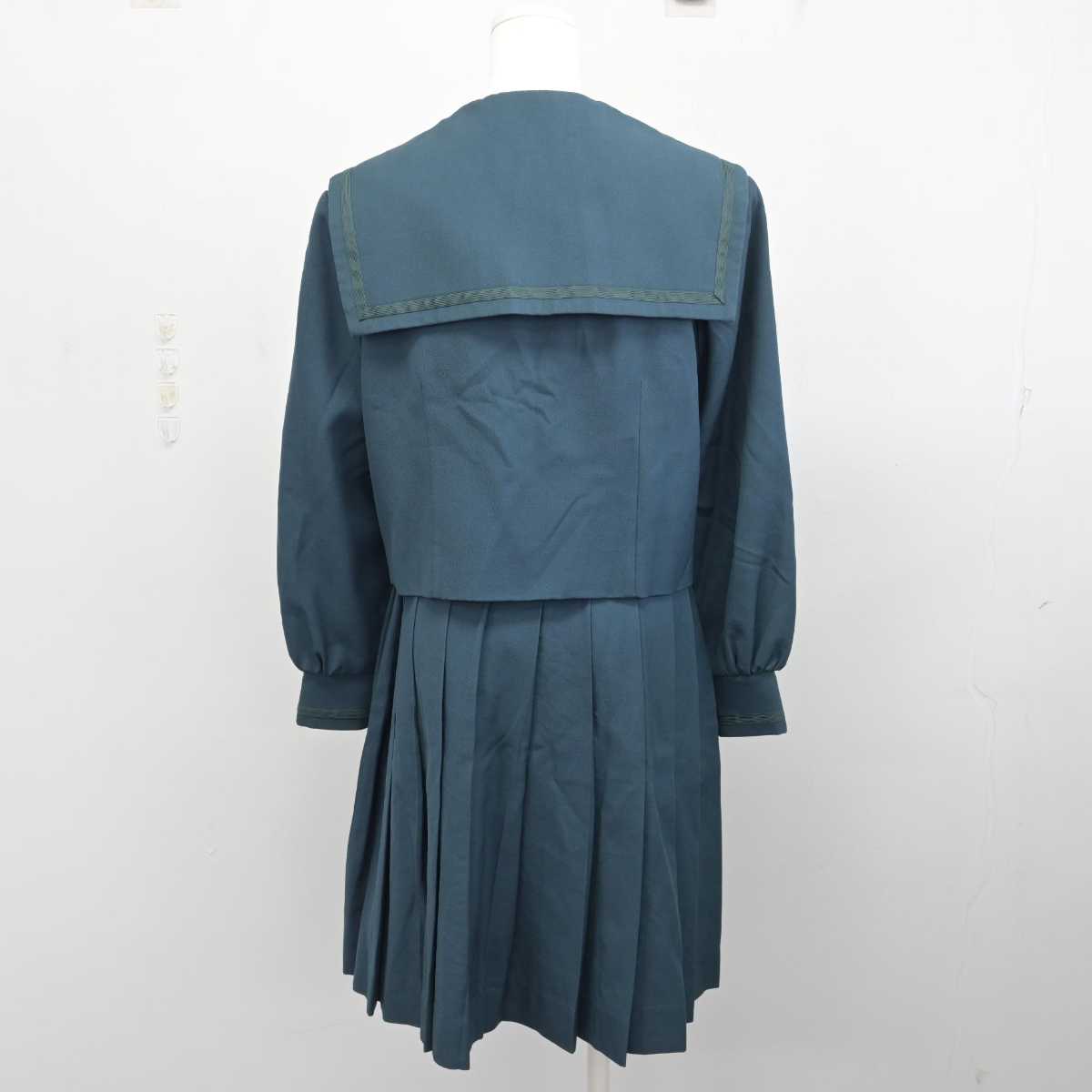 【中古】千葉県 成田国際高等学校 女子制服 2点 (セーラー服・スカート) sf087325