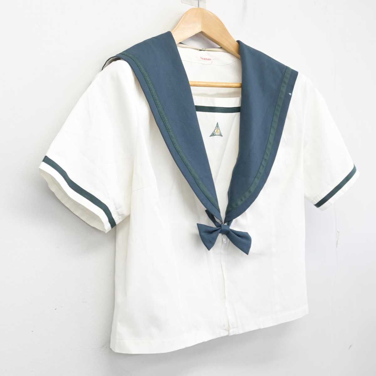 【中古】千葉県 成田国際高等学校 女子制服 2点 (セーラー服) sf087326