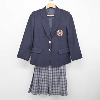 【中古】 クラーク記念国際高等学校/旧制服 女子制服 3点 (ブレザー・ベスト・スカート) sf087346