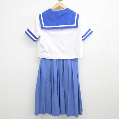 【中古】熊本県 熊本市立東部中学校 女子制服 3点 (セーラー服・スカート) sf087350