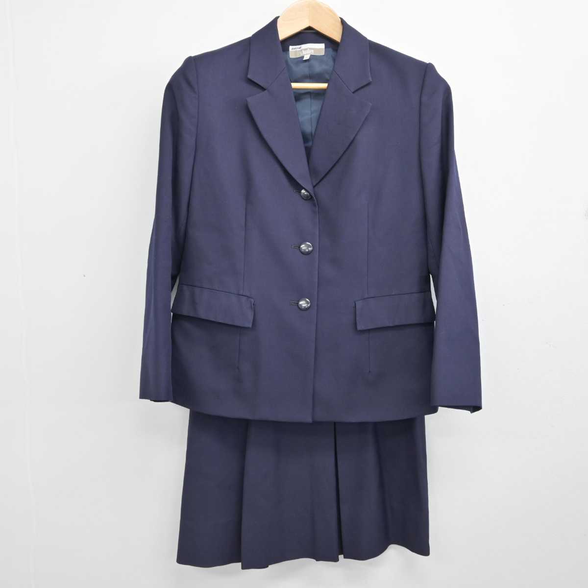 【中古】埼玉県 川越女子高等学校 女子制服 3点 (ブレザー・ベスト・スカート) sf087355