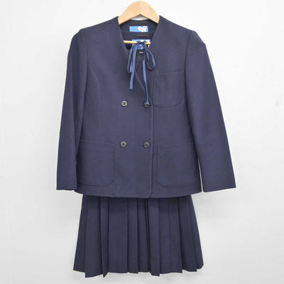 【中古】北海道 琴似中学校 女子制服 4点 (ブレザー・ベスト・スカート) sf087363