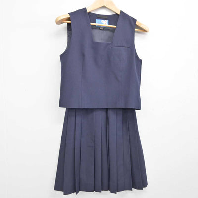 【中古】北海道 琴似中学校 女子制服 4点 (ブレザー・ベスト・スカート) sf087363