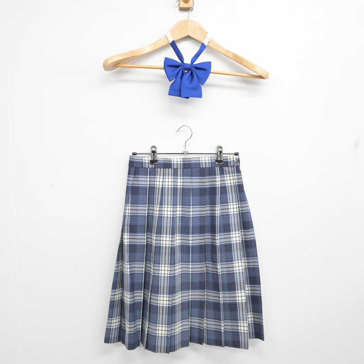 【中古】宮城県 泉館山高等学校 女子制服 2点 (スカート) sf087371