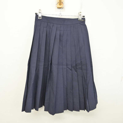 【中古】兵庫県 龍野高等学校 女子制服 2点 (シャツ・スカート) sf087379