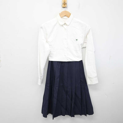 【中古】兵庫県 赤穂高等学校 女子制服 4点 (ブレザー・ベスト・シャツ・スカート) sf087382