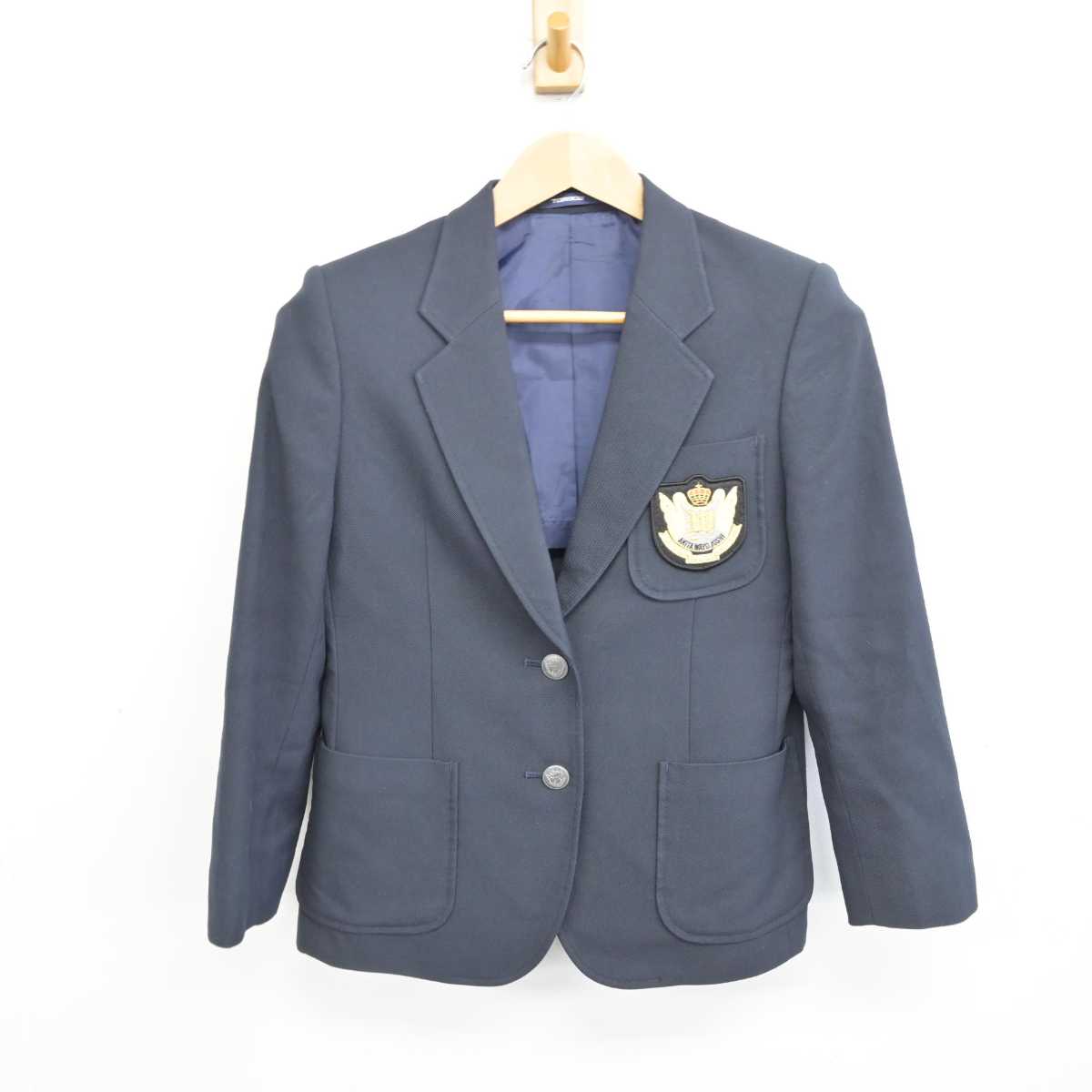 【中古】秋田県 秋田和洋女子高等学校 女子制服 2点 (ブレザー・スカート) sf087415