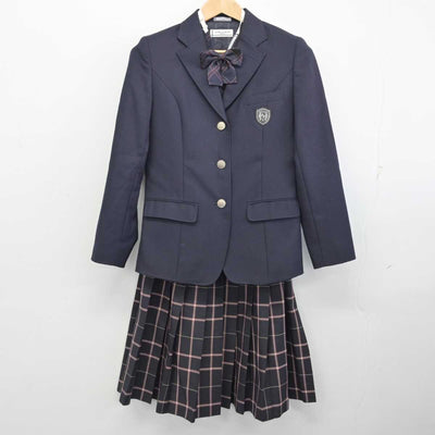 【中古】埼玉県 東京成徳大学深谷中学校・高等学校 女子制服 3点 (ブレザー・スカート) sf087429