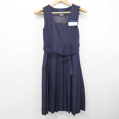 【中古】福岡県 篠栗中学校 女子制服 2点 (セーラー服・ジャンパースカート) sf087448