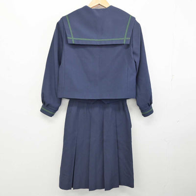 【中古】神奈川県 睦合中学校 女子制服 2点 (セーラー服・スカート) sf087450